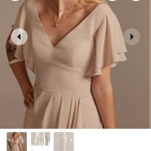 David's Bridal bridesmaid dress
